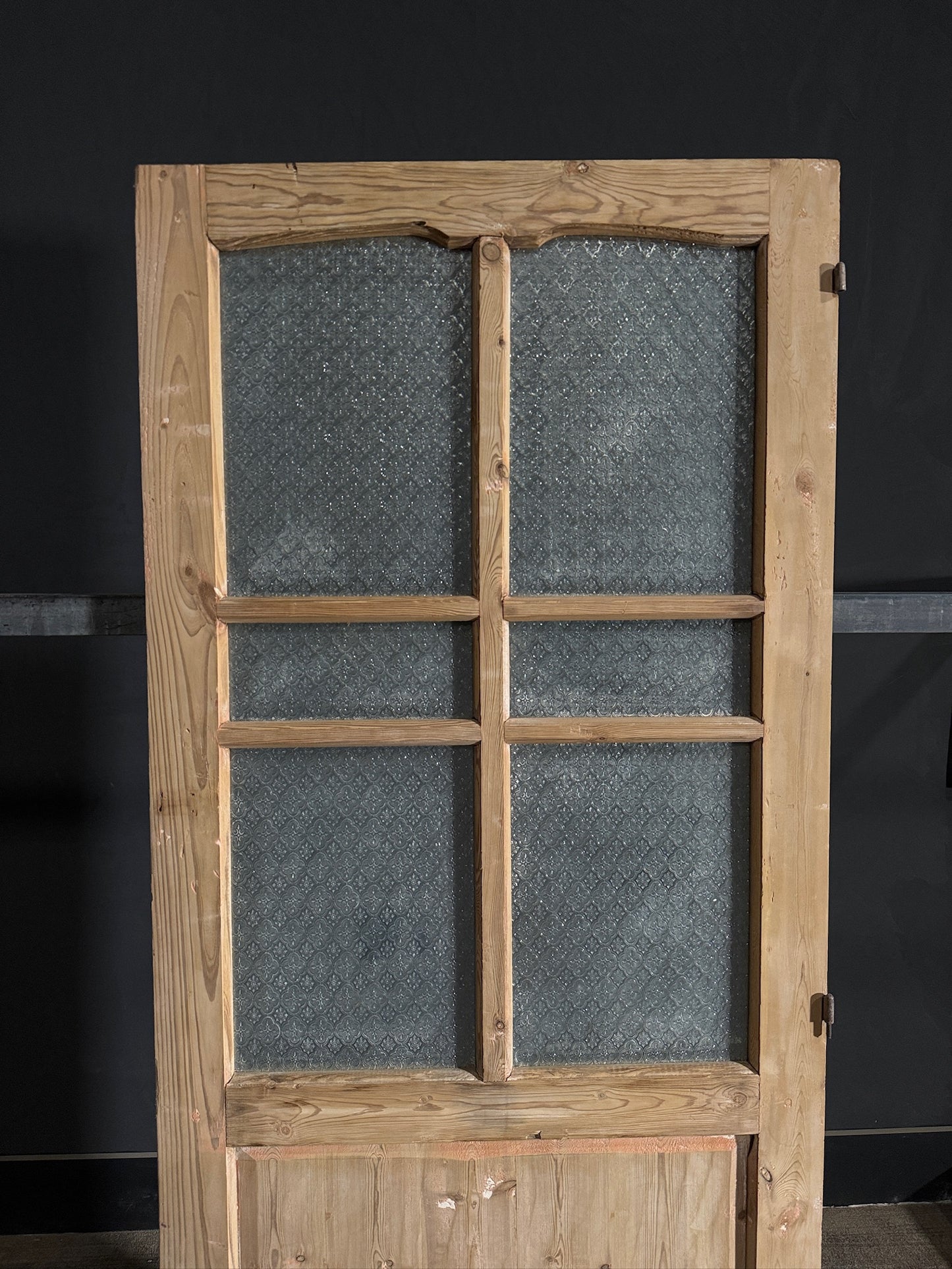 Antique Obscured Glass 4 Lite Single Door - 33x80 - N417