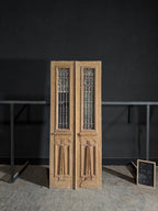 Antique Iron French Doors - 36x88.5 - N410