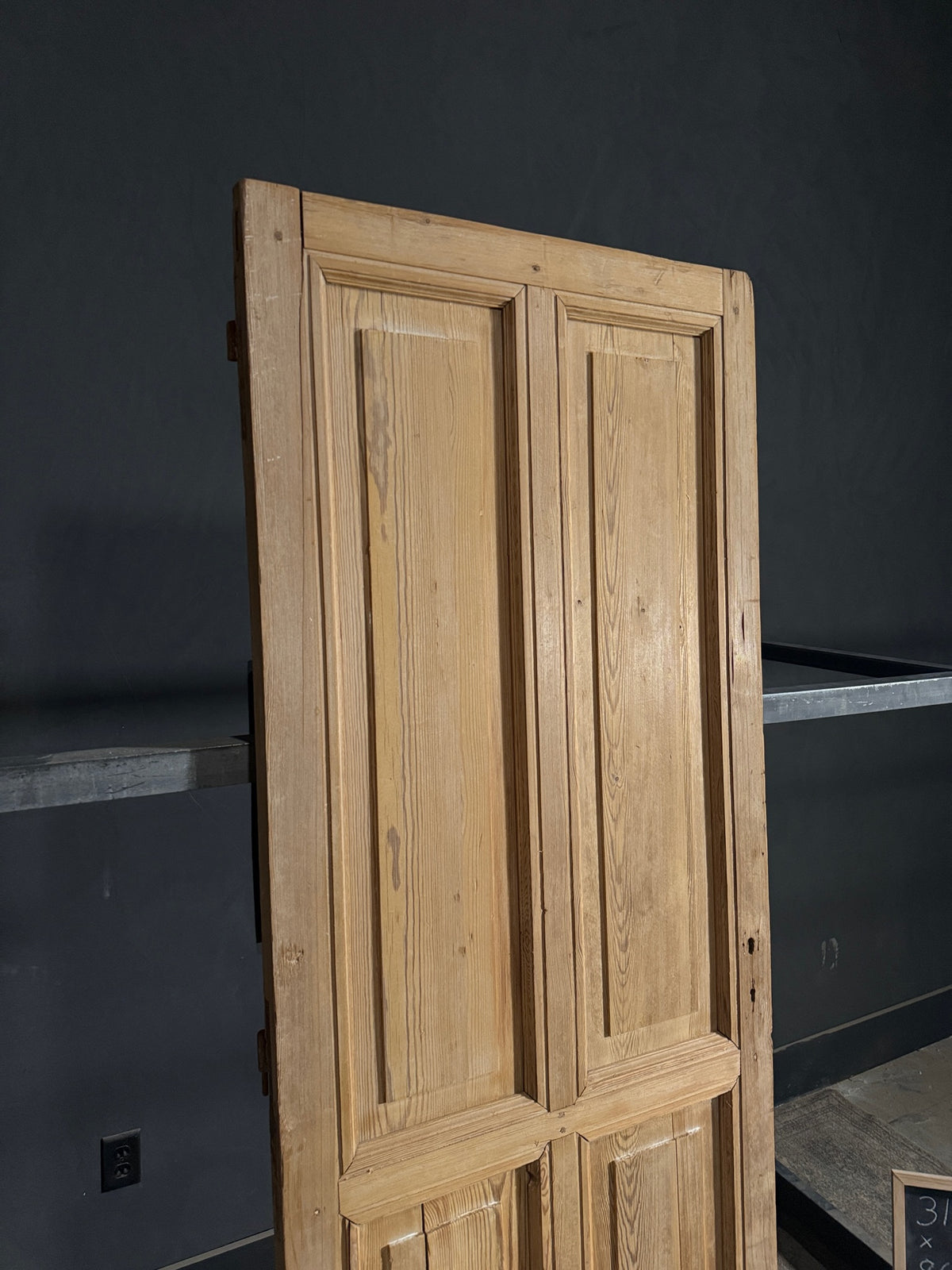 Antique 4 Panel Solid Single Door - 31.5x86 - N501