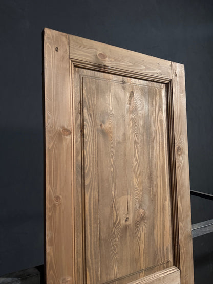 Handcrafted 3 Panel Solid Single Door - 30x96 - N806