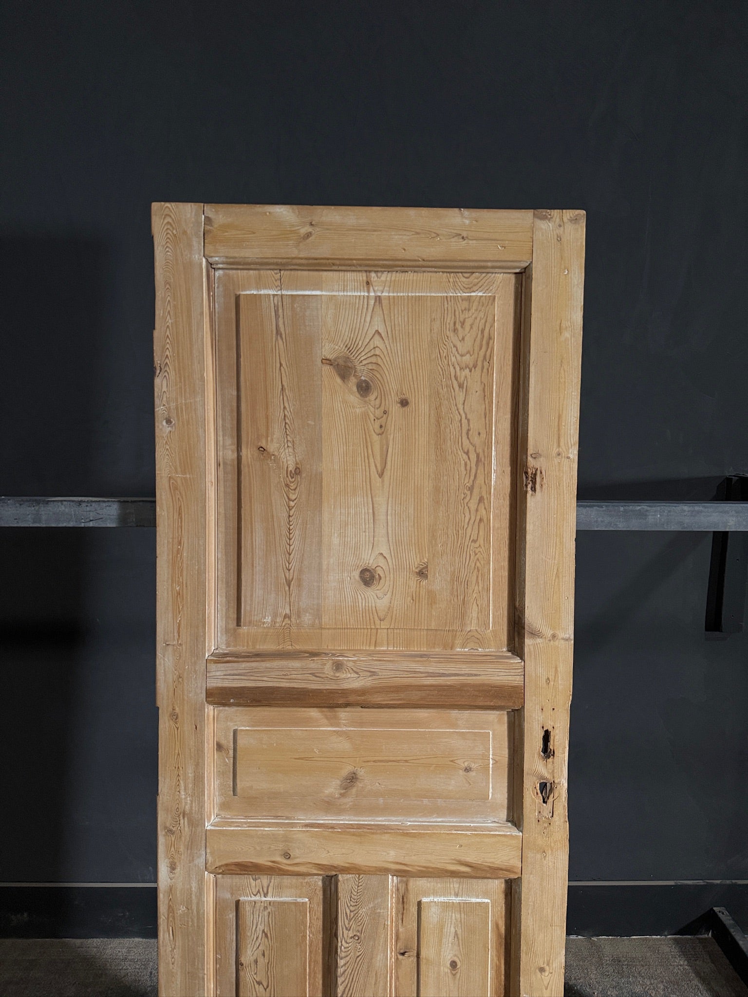 Antique 4 Panel Solid Single Door - 29.75x80.25 - N498
