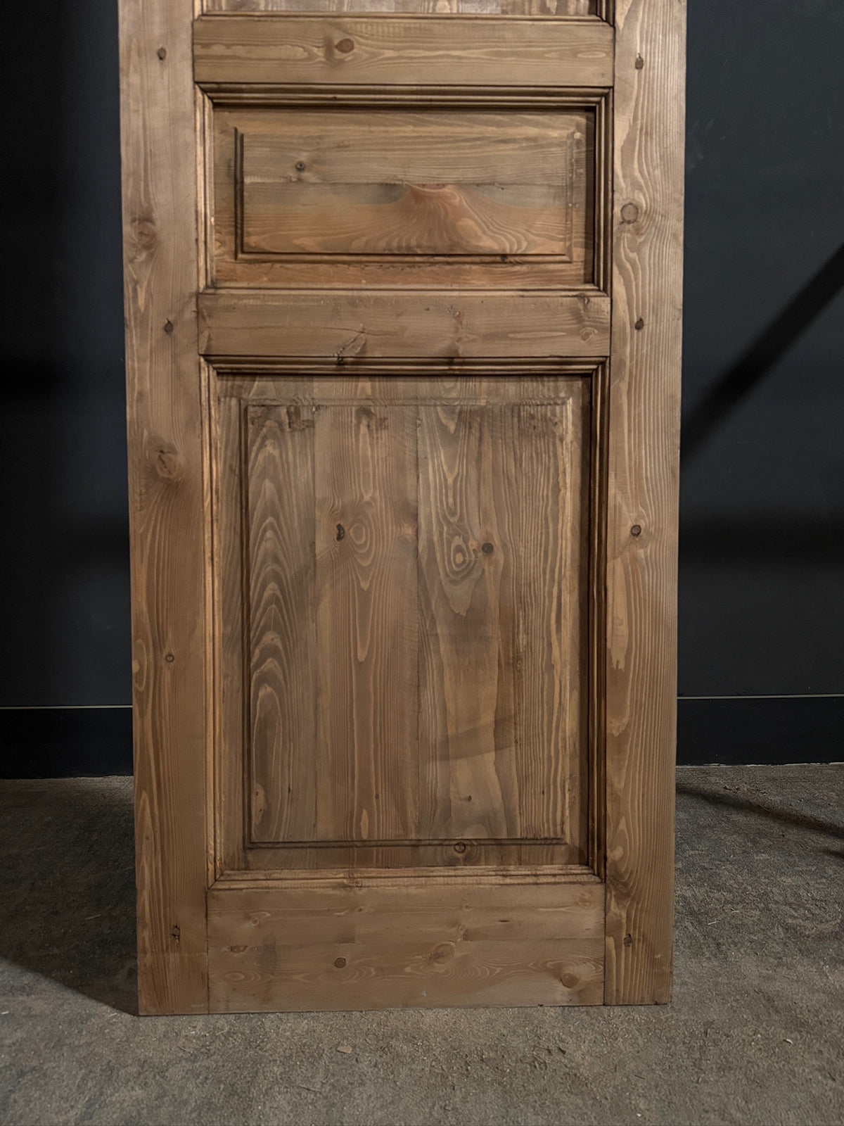 Handcrafted 3 Panel Solid Single Door - 30x96 - N806