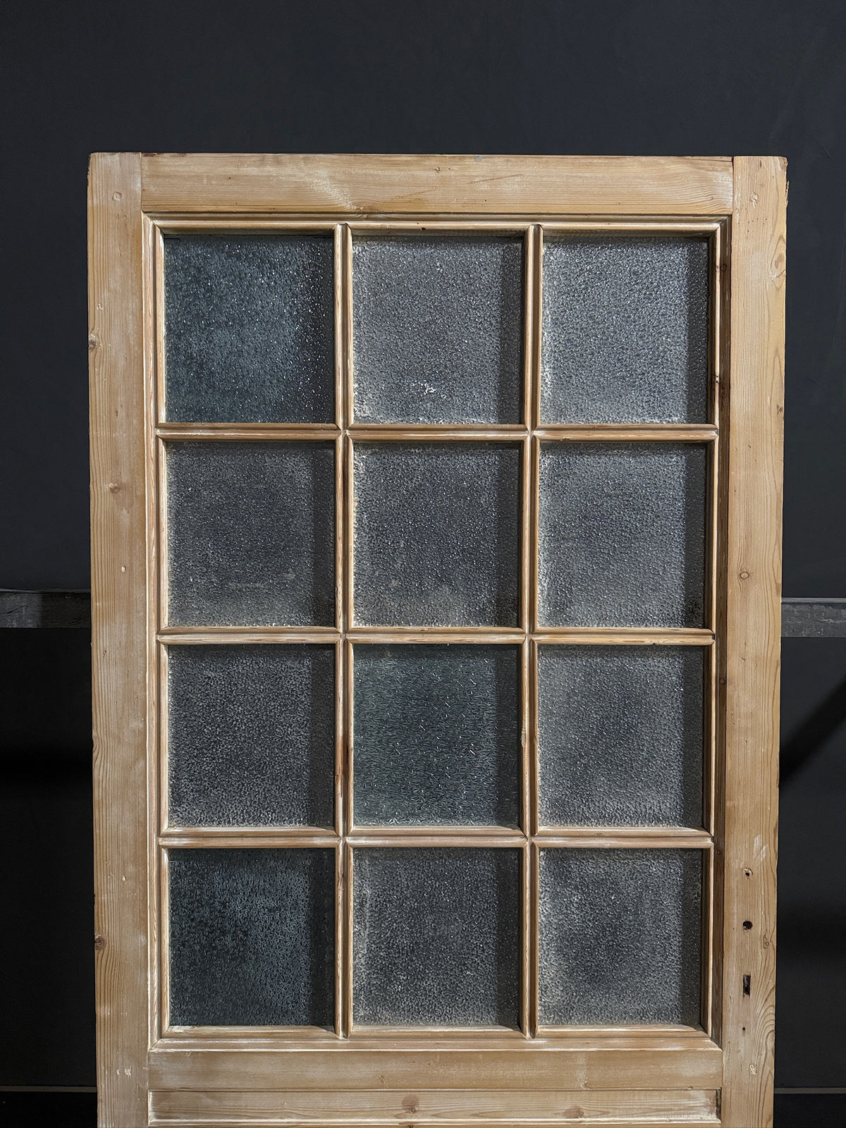 Antique Textured Glass Raised Panel Entry Door - 36x82.5 - N766
