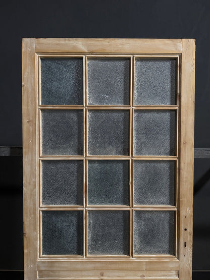 Antique Textured Glass Raised Panel Entry Door - 36x82.5 - N766