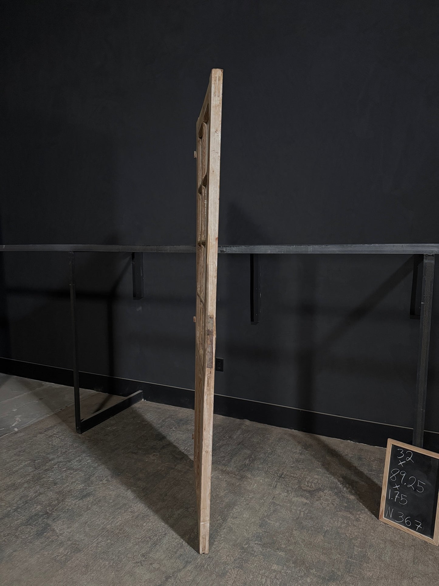 Antique Obscured Glass 8 Lite Single Door - 32x89.25 - N367