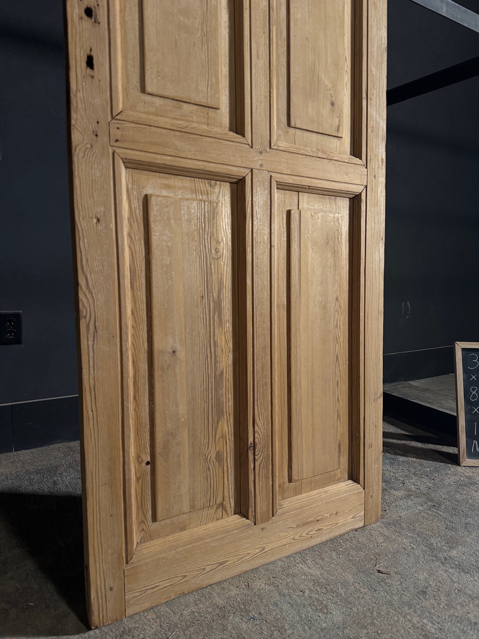 Antique Solid Single Door - 31.5x85.75 - N502