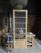 5 Lite Antique Glass Single Door - 32x88.5 K177