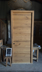 French Oak Plank Single Door - 34.5x93.5 - L450
