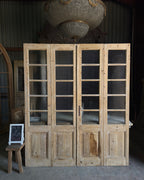 Antique Bi-Fold French Glass Doors - 74.5x87.25 J509