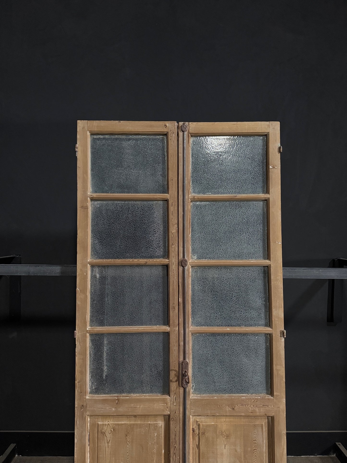 Antique Solid Double Doors - 39.75x88.75 - N327
