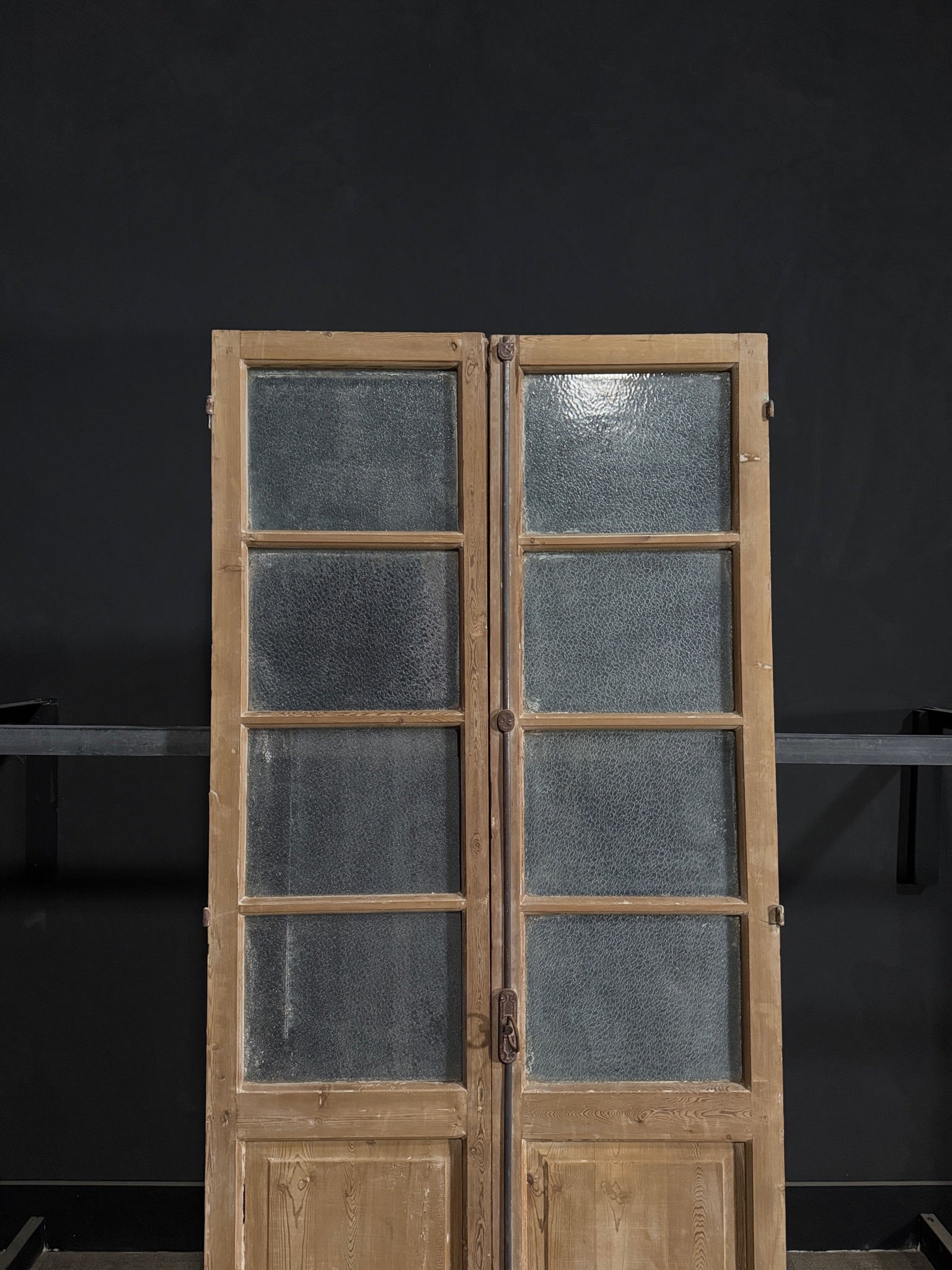 Antique Solid Double Doors - 39.75x88.75 - N327