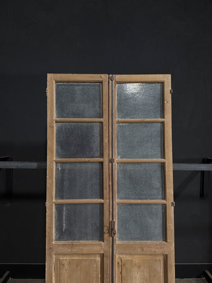 Antique Solid Double Doors - 39.75x88.75 - N327