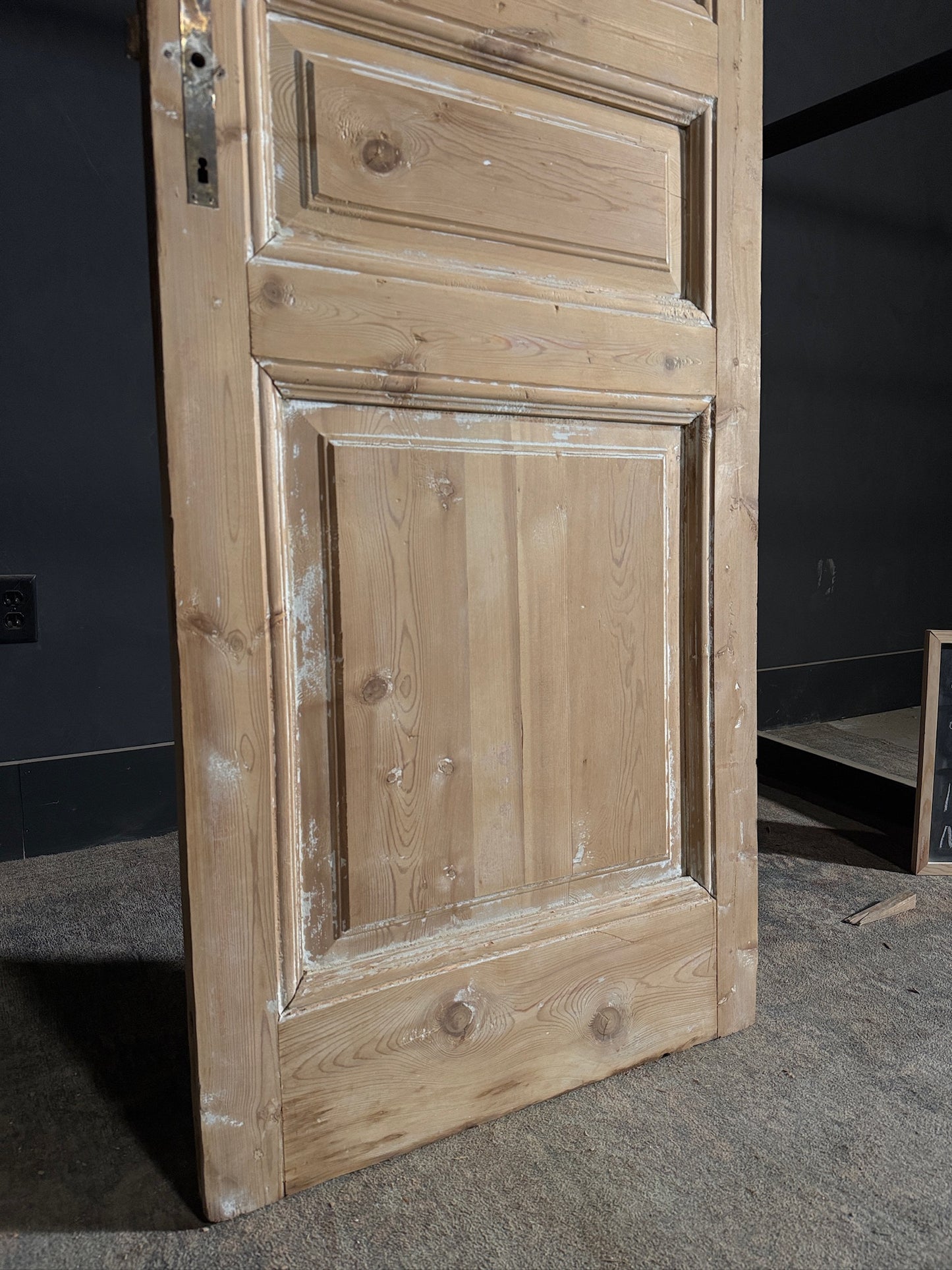 Antique Solid Single Door - 28.25x97.75 - N465