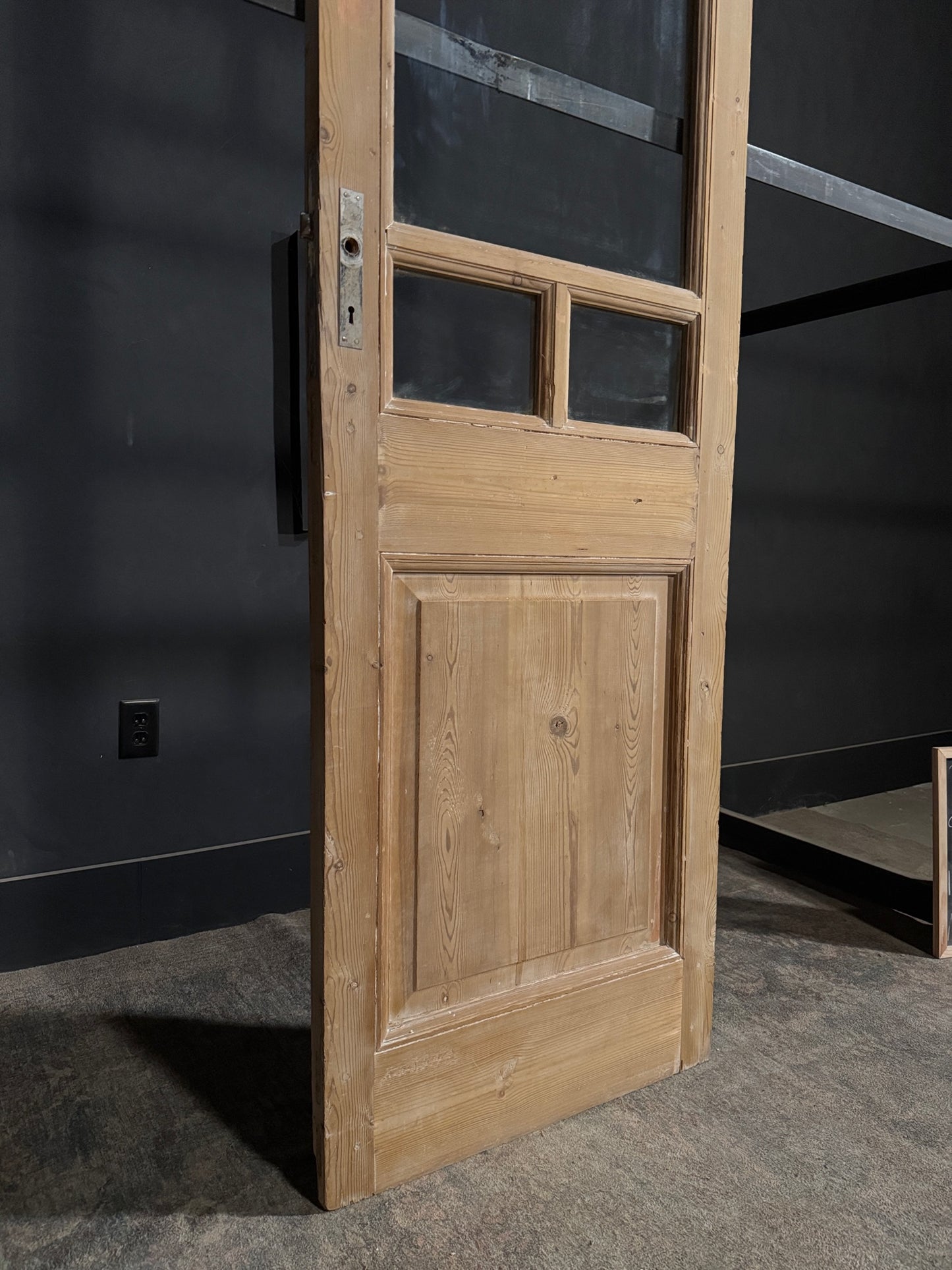 Antique Solid Single Door - 28x93.5 - N356