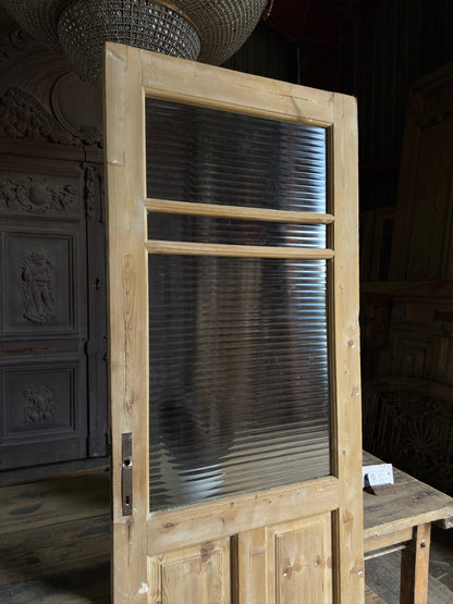 Single Antique Glass Door -32x88.5 J562