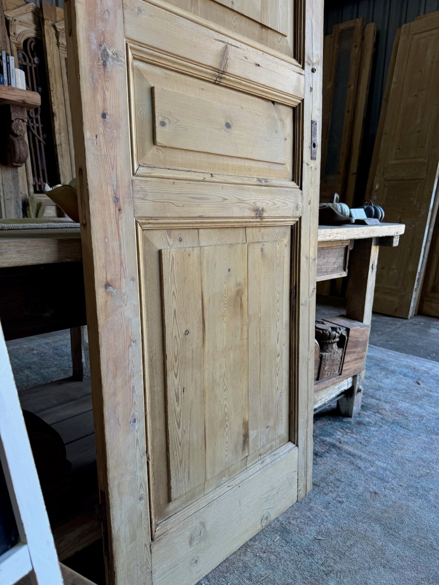 19th Century Antique Door - 27x90 E288 - Magnolia Antique Door Co.