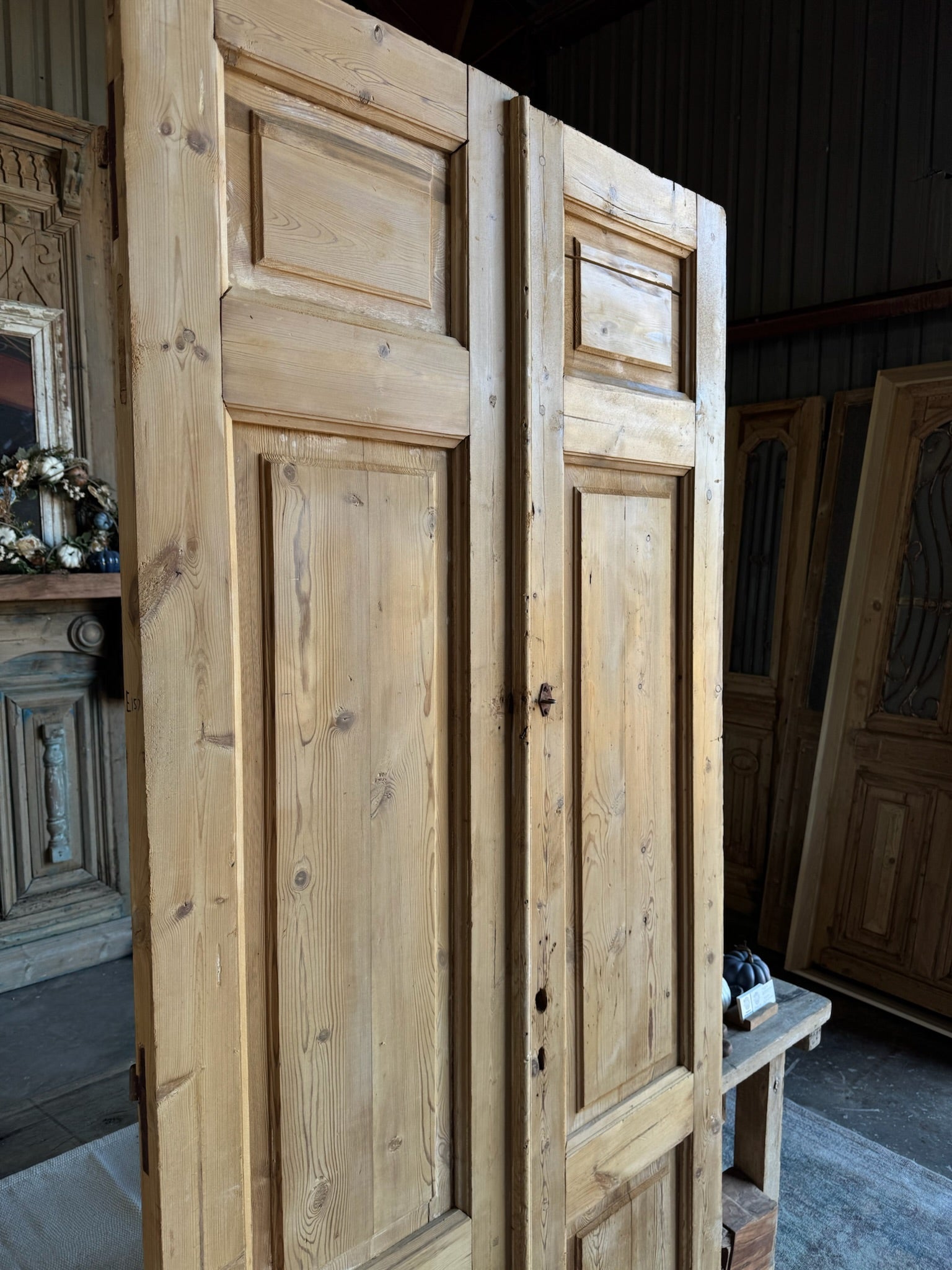 19th Century Antique French Doors - 40x25x92.25 E157 - Magnolia Antique Door Co.