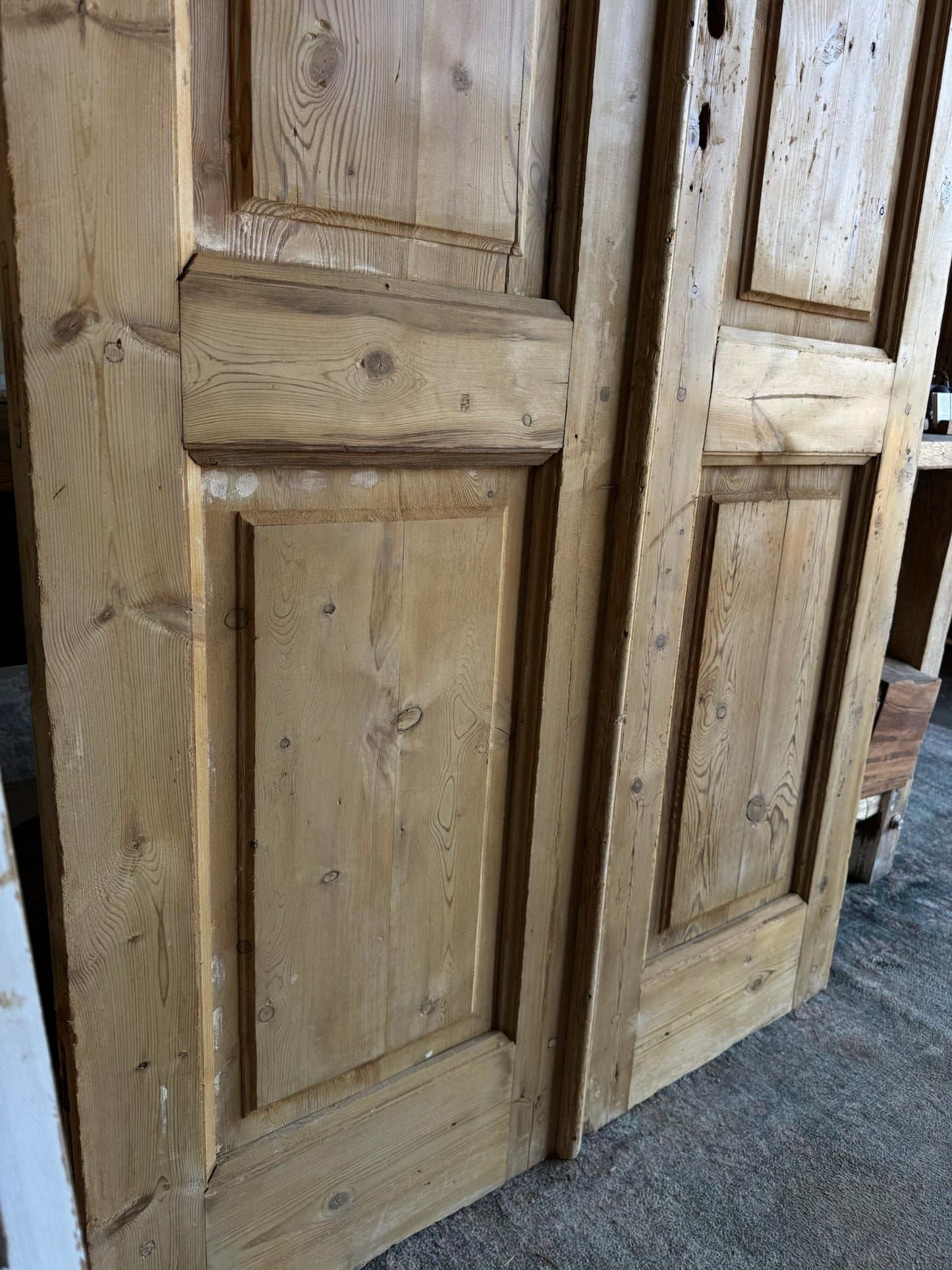 19th Century Antique French Doors - 40x25x92.25 E157 - Magnolia Antique Door Co.