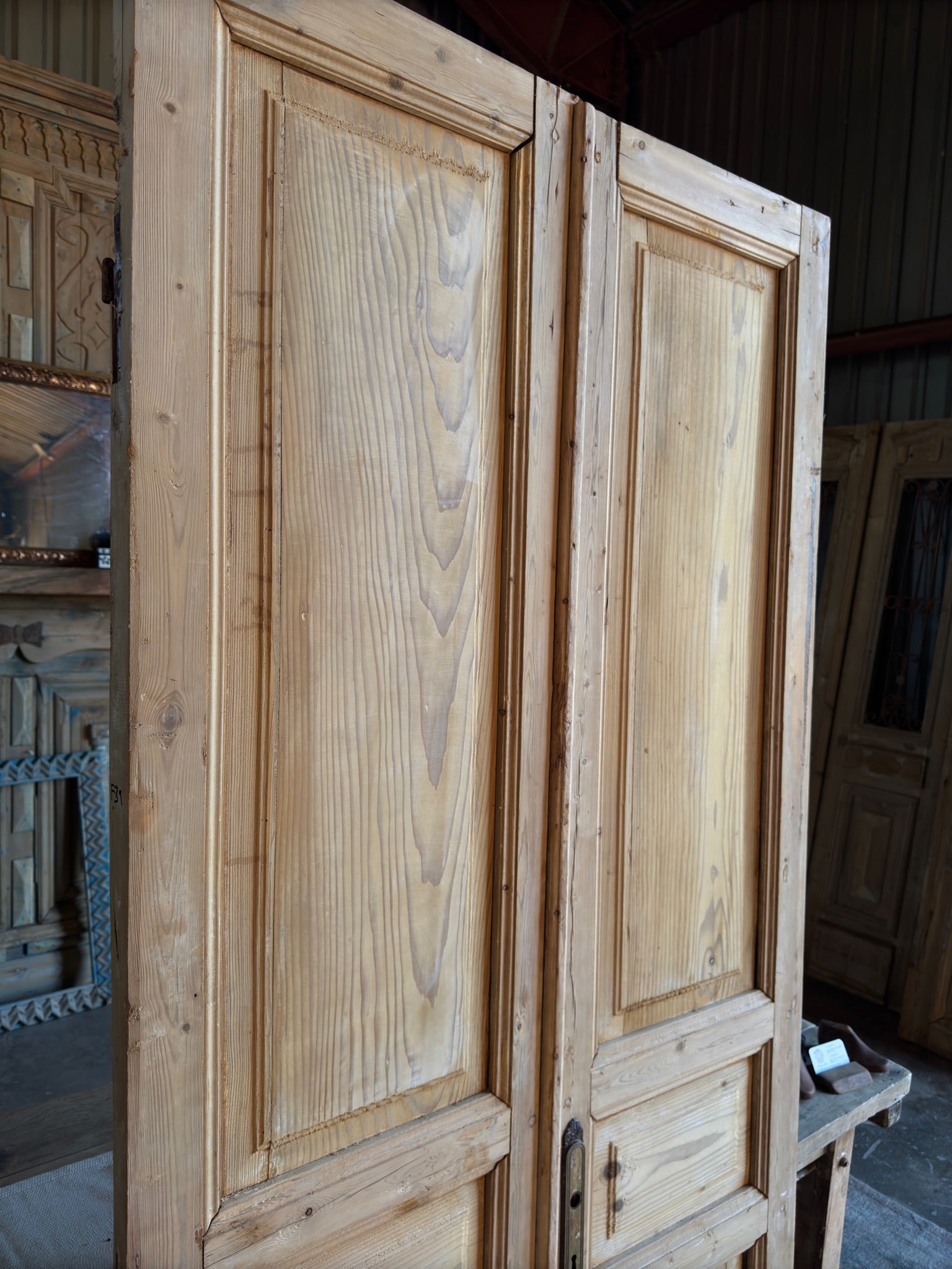 19th Century Antique French Doors - 40x89.5 F31 - Magnolia Antique Door Co.