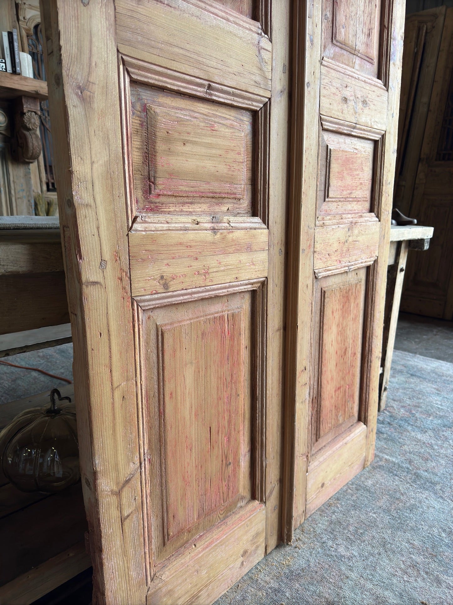 19th Century Antique French Doors - 41x95.5 C34 - Magnolia Antique Door Co.