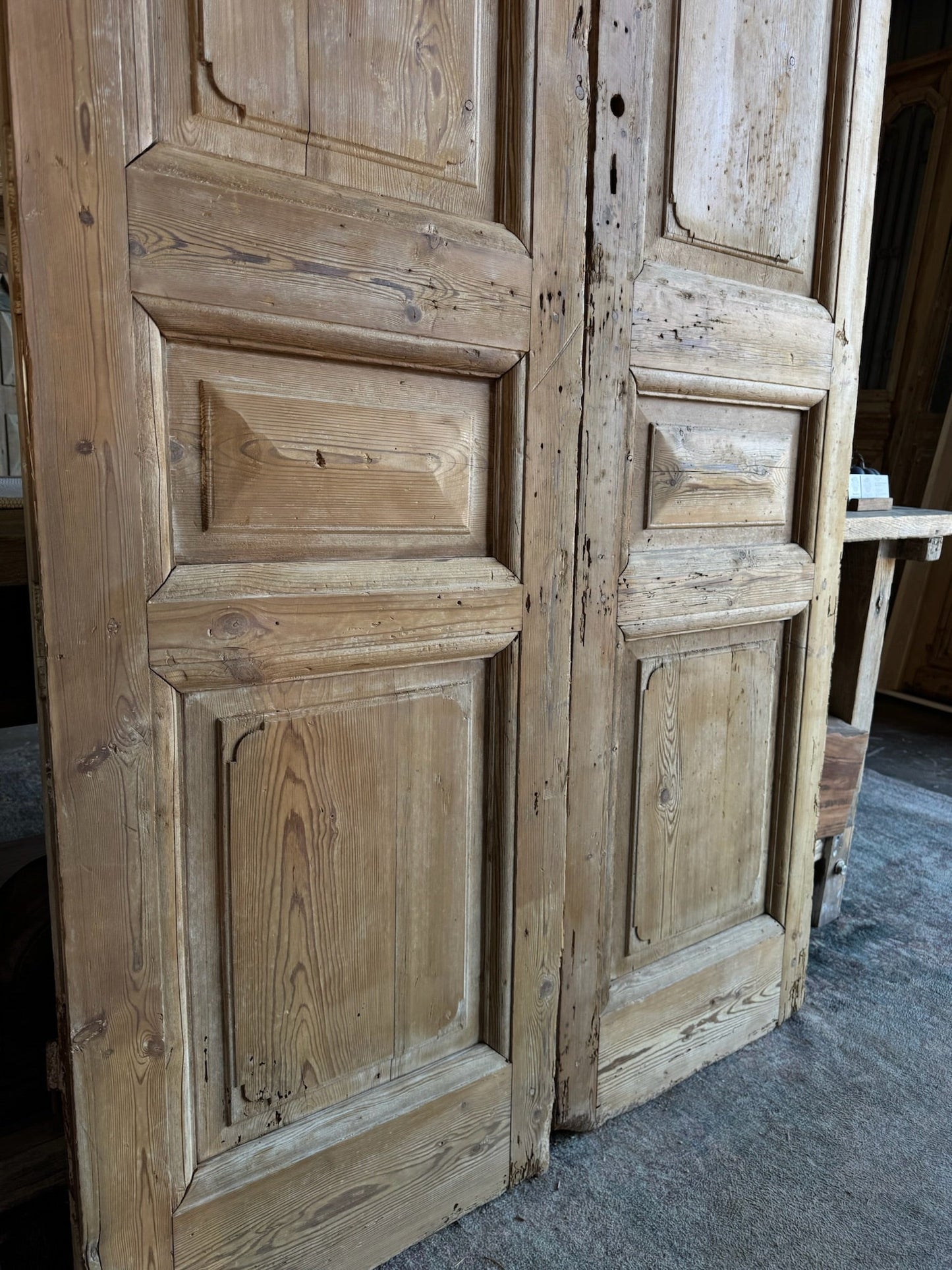 19th Century Antique French Doors - 42.5x104 E154 - Magnolia Antique Door Co.