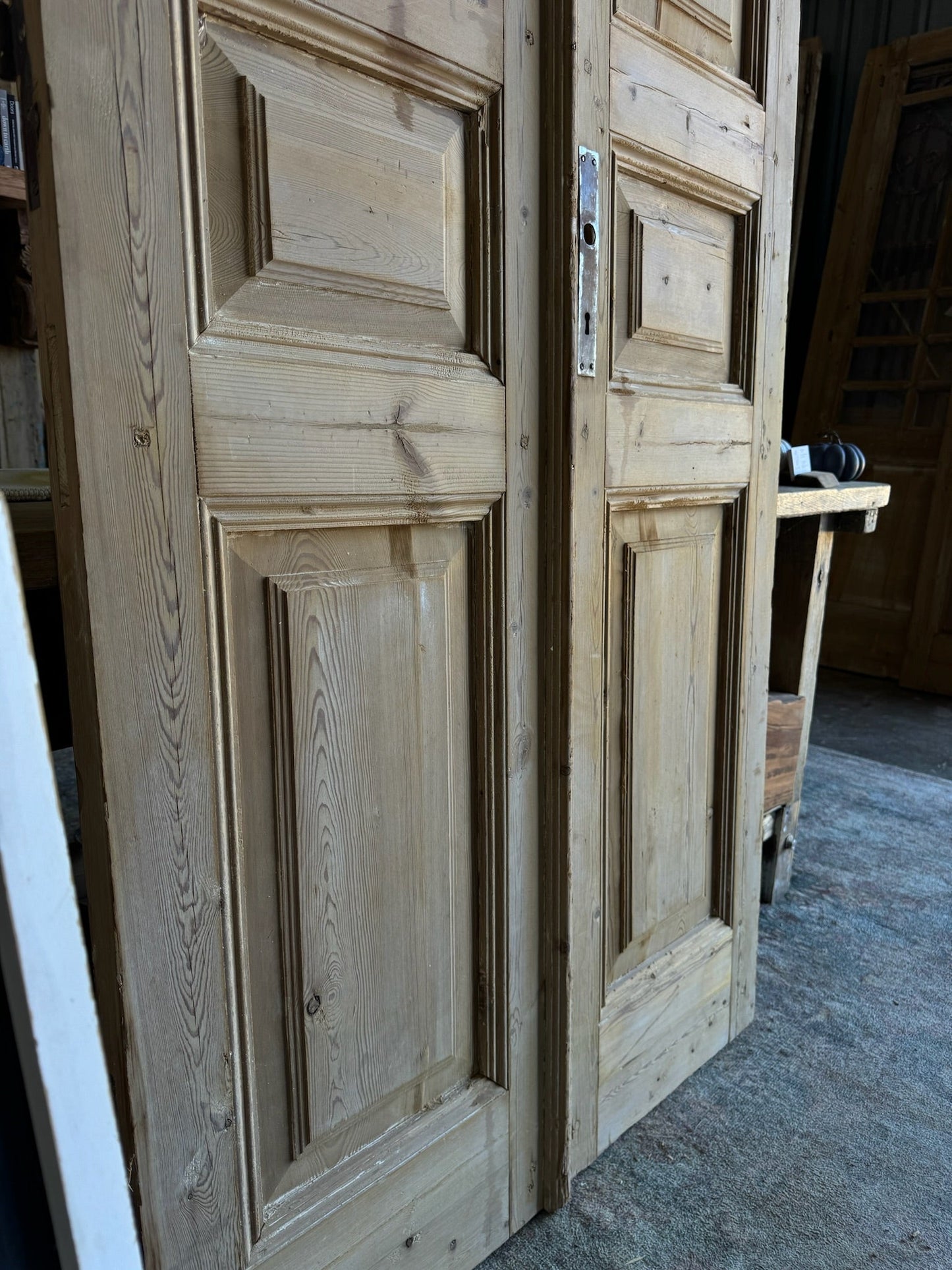 19th Century French Doors - 37.25x90.5 E24 - Magnolia Antique Door Co.