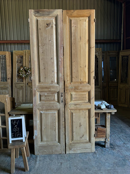 19th Century French Doors - 44x99 E173 - Magnolia Antique Door Co.