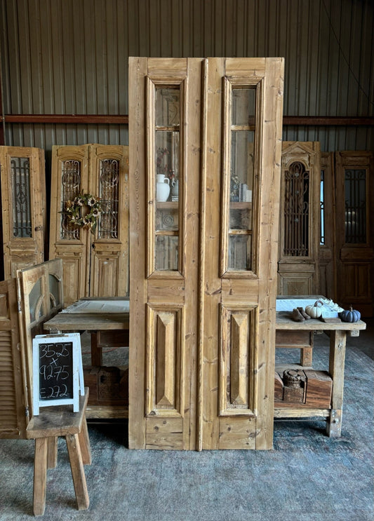 19th Century Glass French Doors - 35.25x92.75 E272 - Magnolia Antique Door Co.