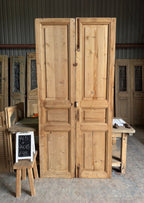 19th Century Solid Antique French Doors - 44.5x94.75 F98