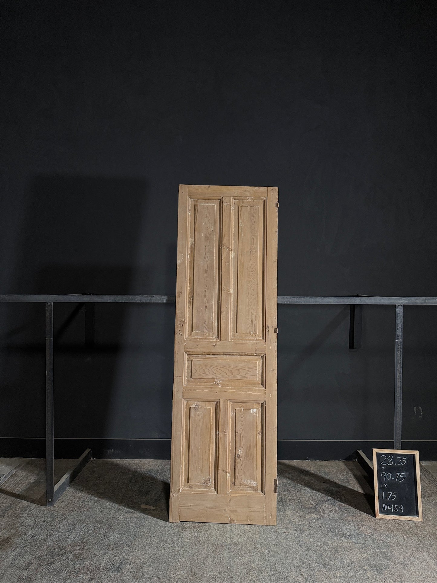 Antique Solid Single Door - 28.25x90.75 - N459
