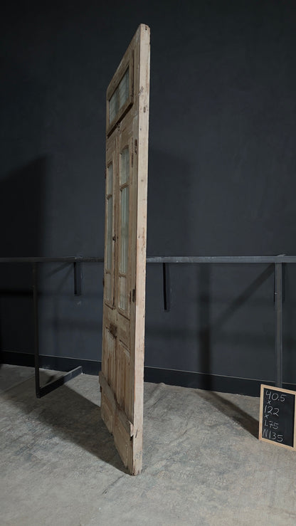 Antique Iron French Doors - 40.5x122 - N135