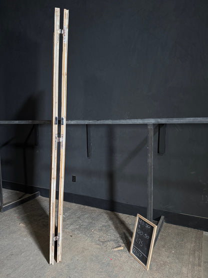 Antique Obscured Glass 2 Lite French Doors - 43.5x100.5 - N627