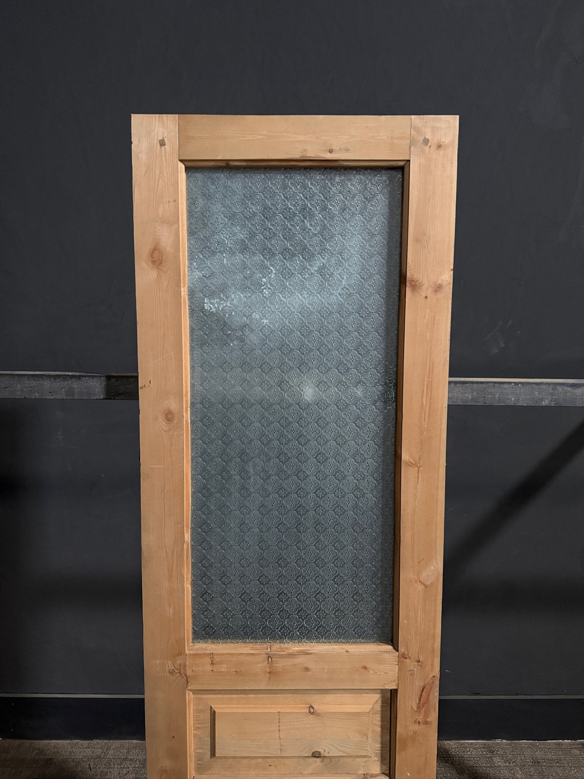 Antique Obscured Glass 1 Lite Single Door - 24x79.25 - N689
