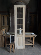 10 Lite Antique Glass Single Door - 24x96.25 F107