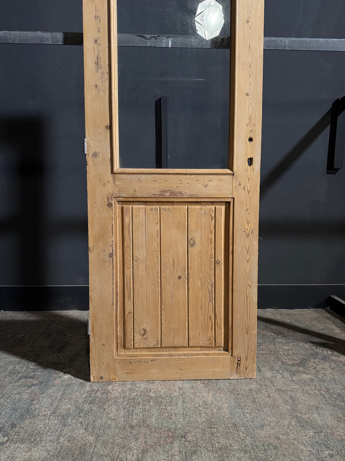Antique Glass 1 Lite Single Door - 29.5x81.5 - N174