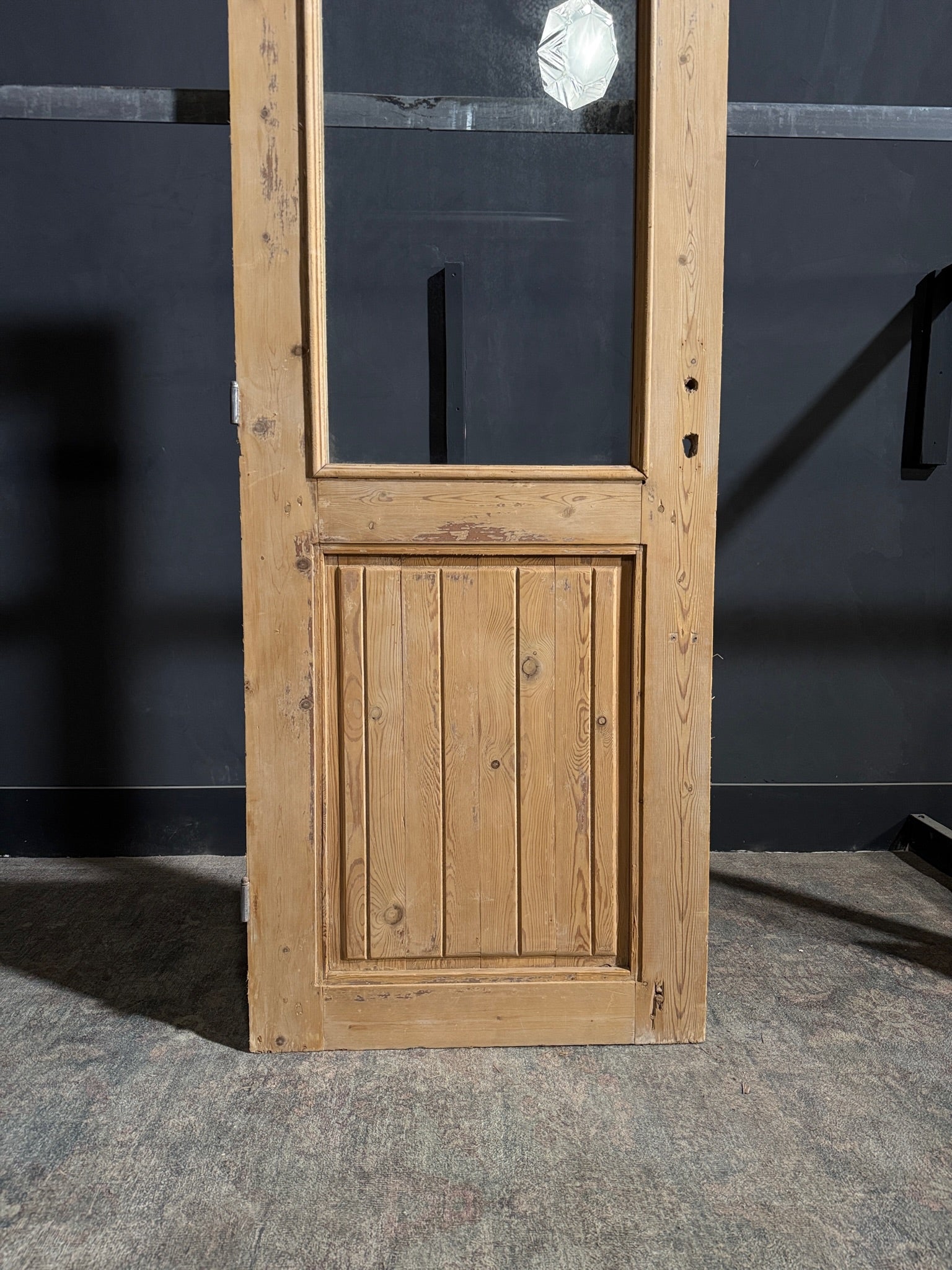 Antique Glass 1 Lite Single Door - 29.5x81.5 - N174