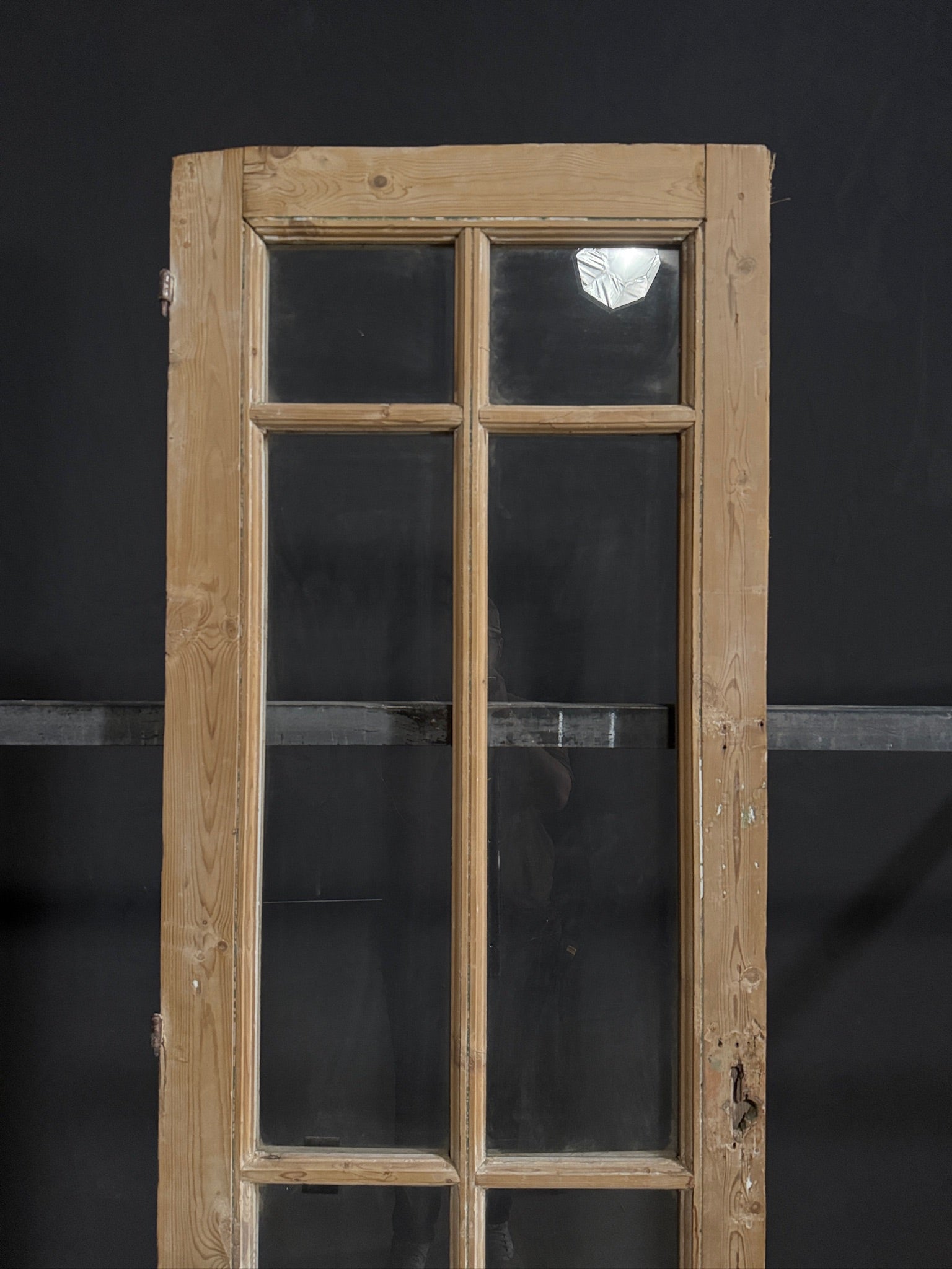 Antique Glass 6 Lite Single Door - 27x85.5 - N406
