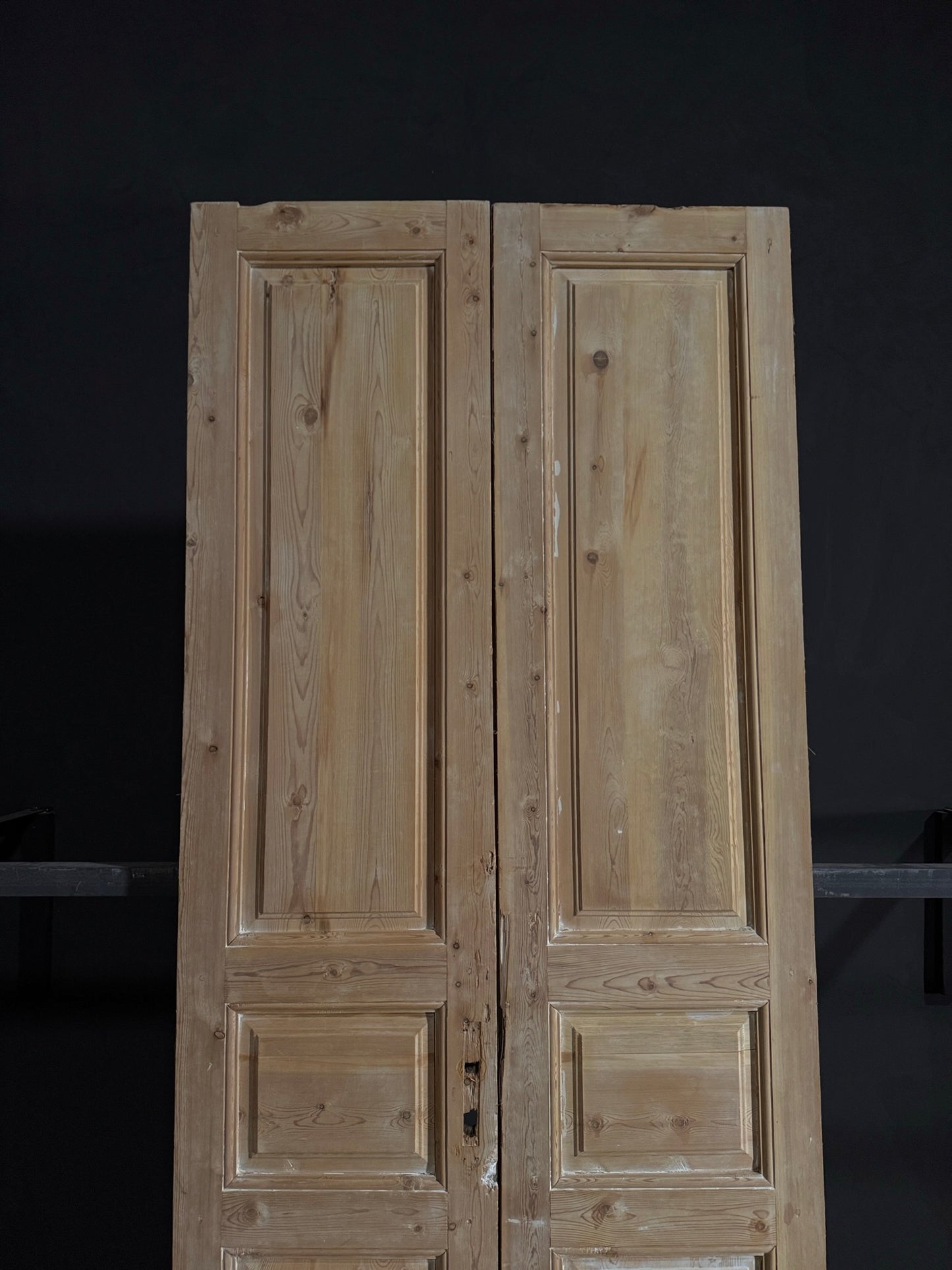 Antique 3 Panel Double Doors - 43x106.5 - N30