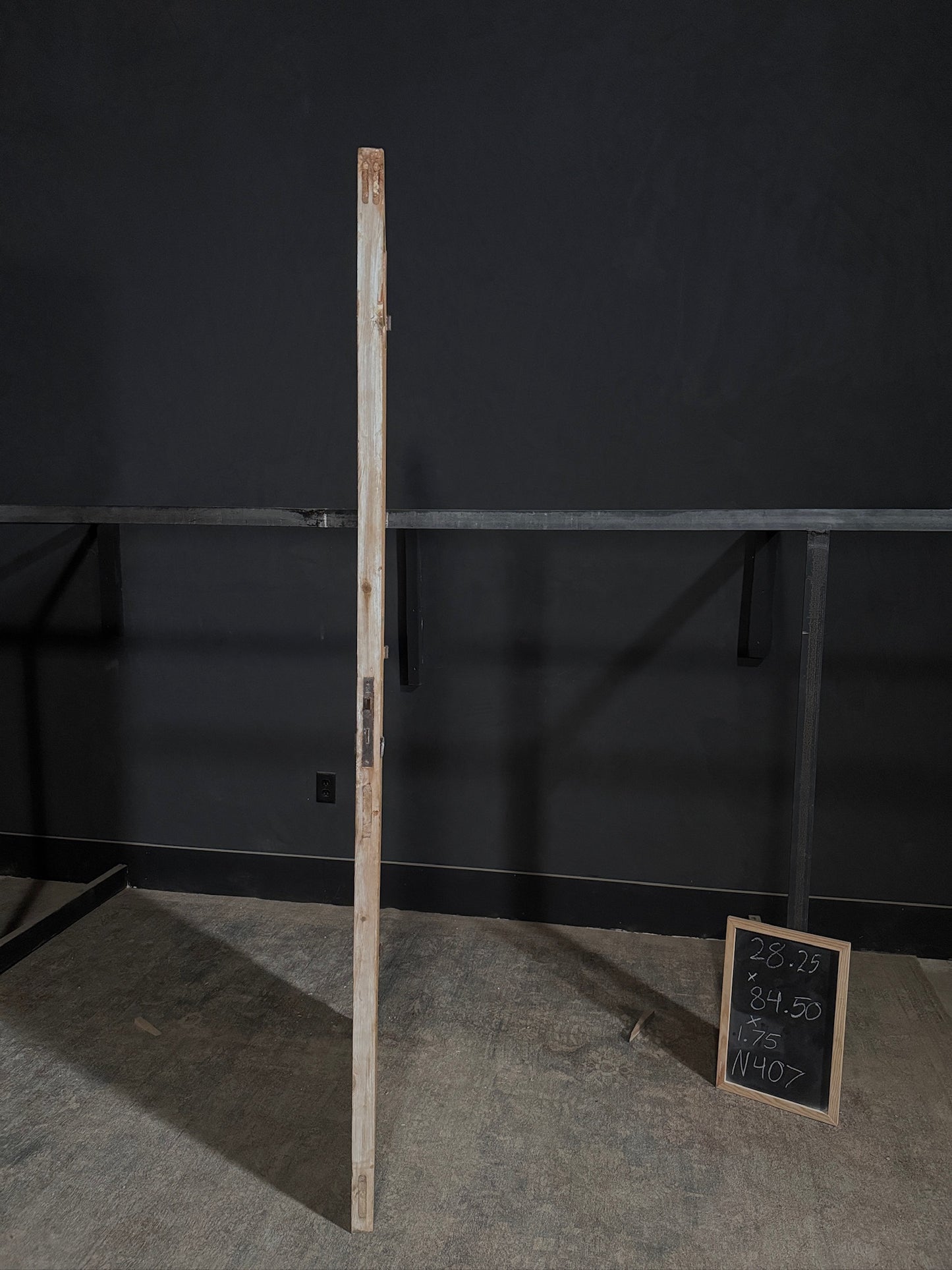 Antique Obscured Glass 6 Lite Single Door - 28.25x84.5 - N407