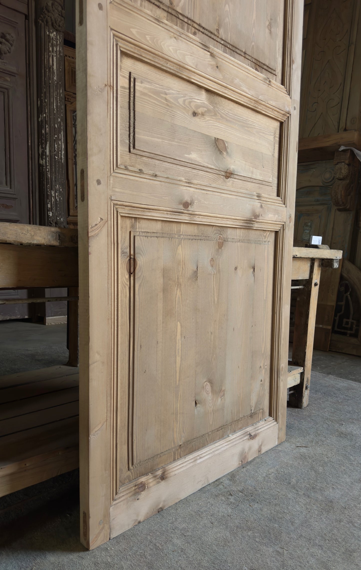 Handcrafted 3 Panel Solid Single Door - 36x96 L30