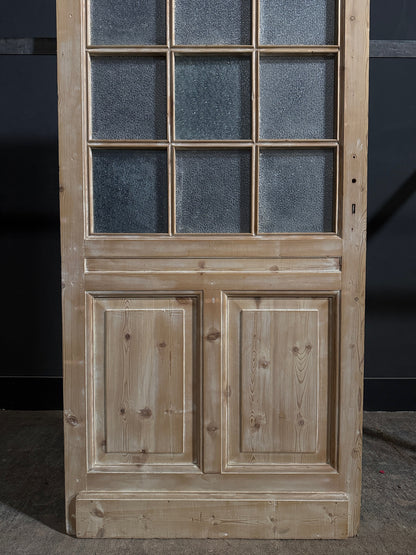 Antique Textured Glass Raised Panel Entry Door - 36x82.5 - N766