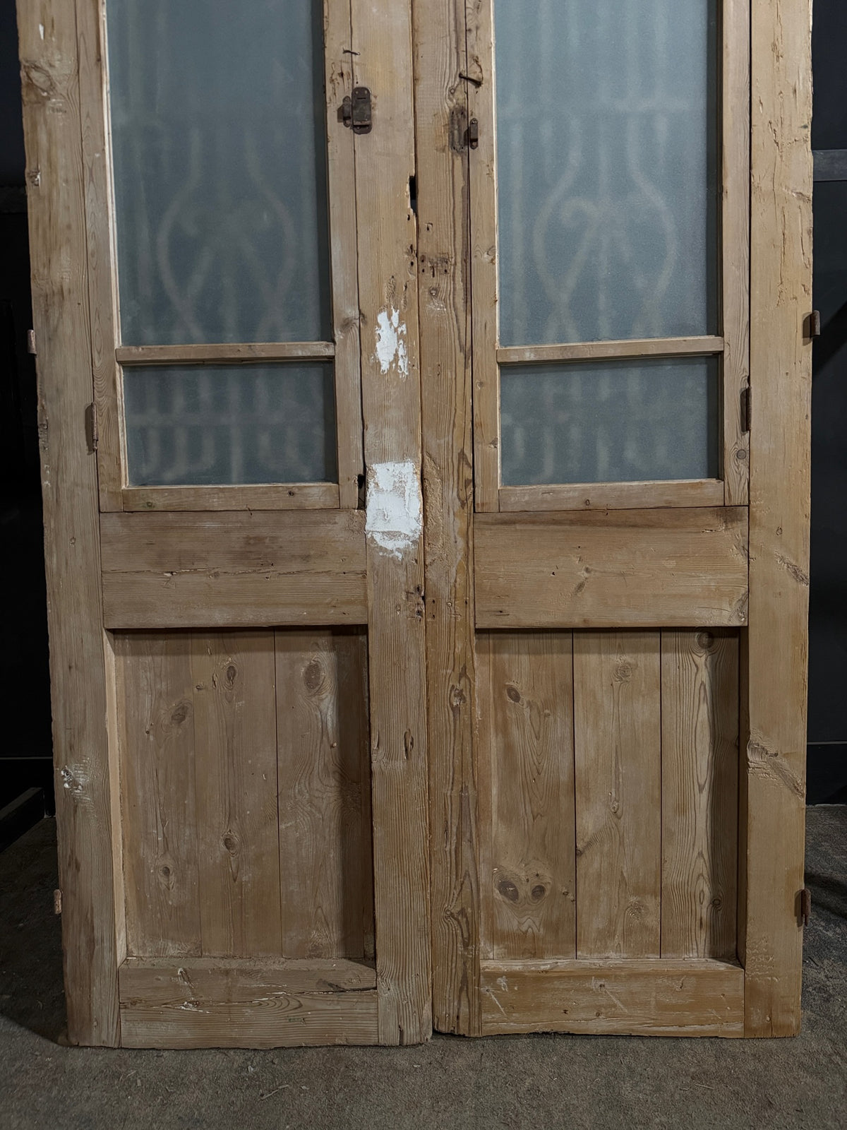 Antique Iron French Doors - 50.5x94.5 - N713