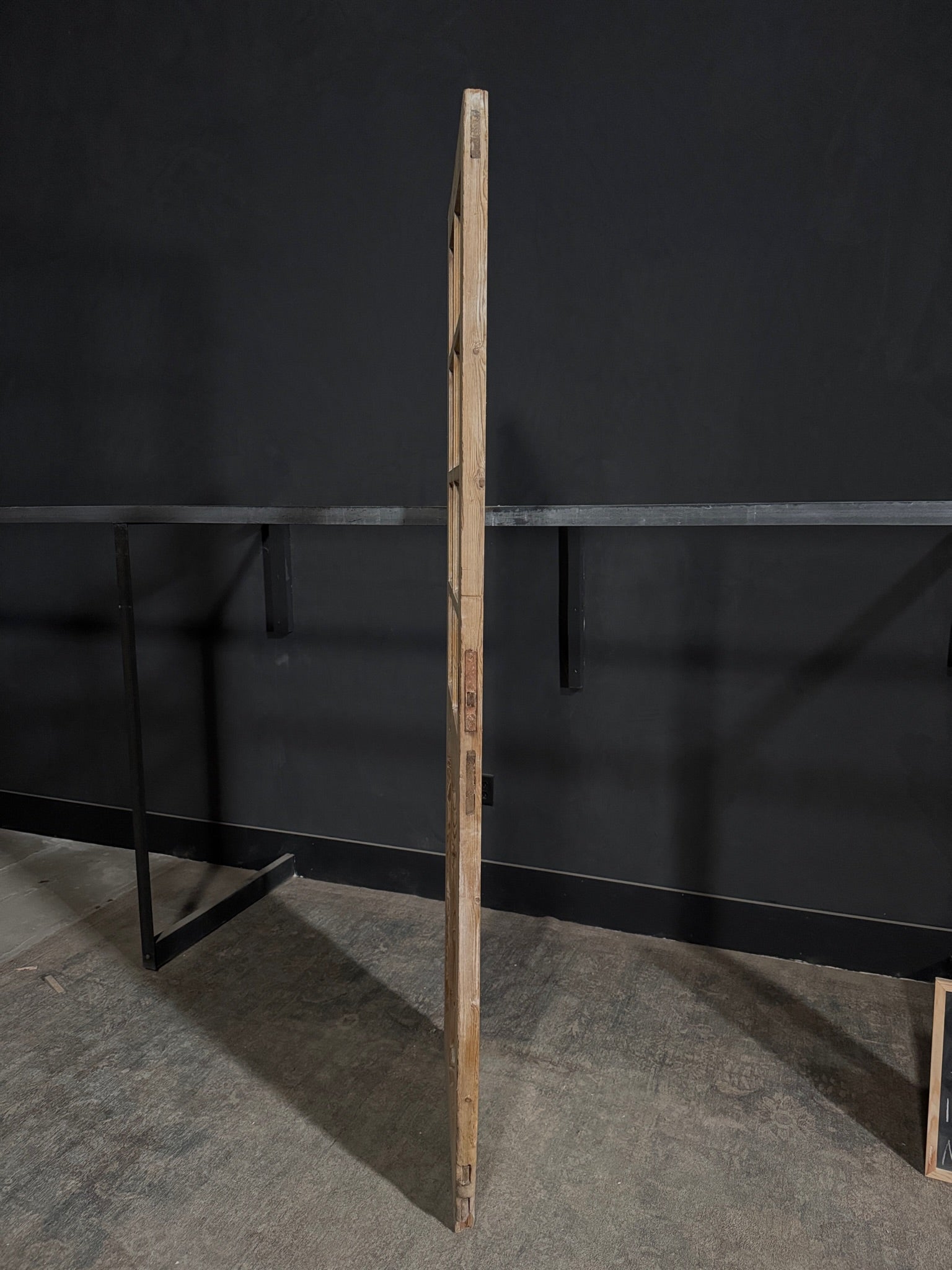 Antique Glass 8 Lite Single Door - 28x87 - N365
