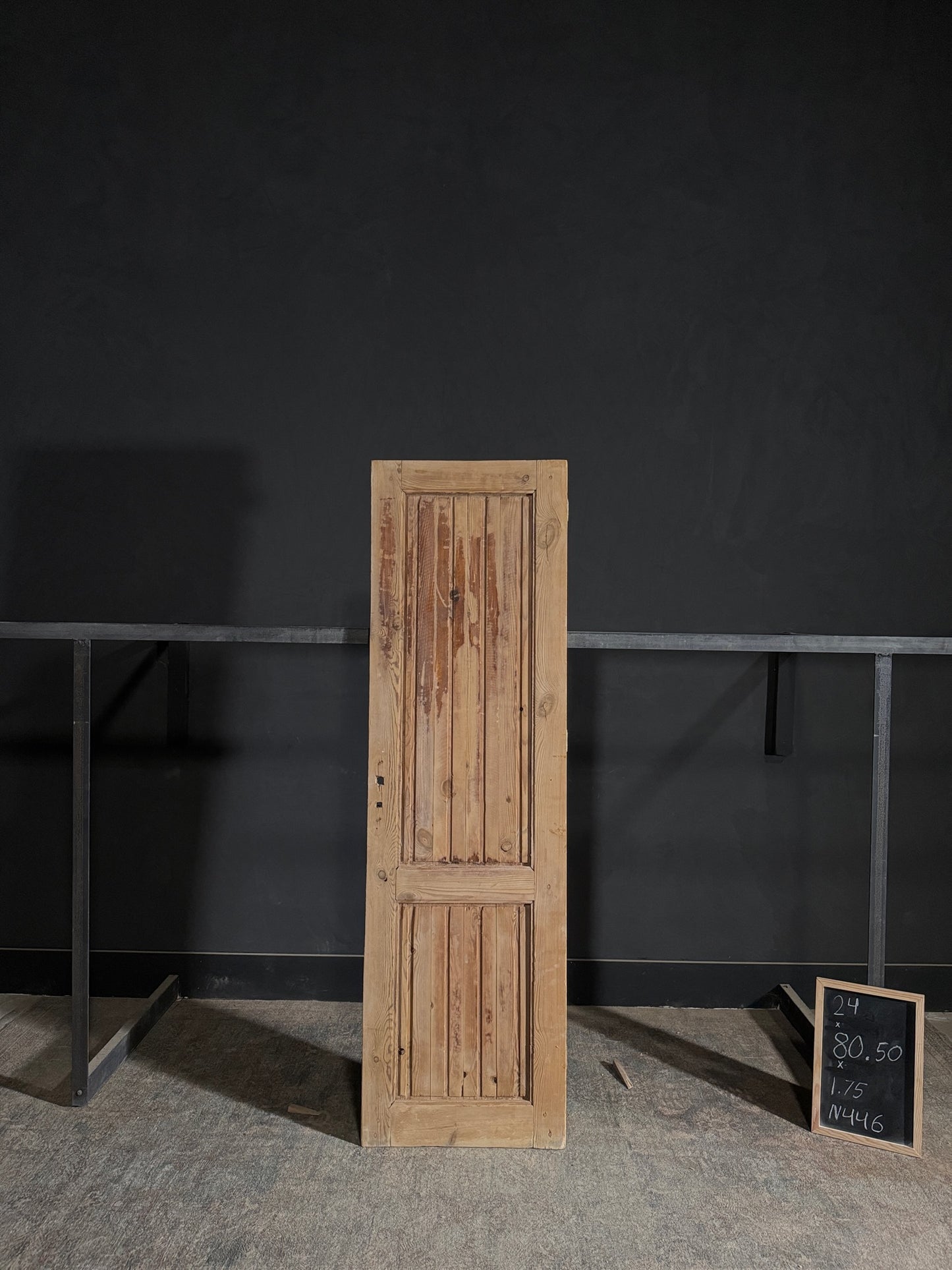Antique Solid Single Door - 24x80.5 - N446
