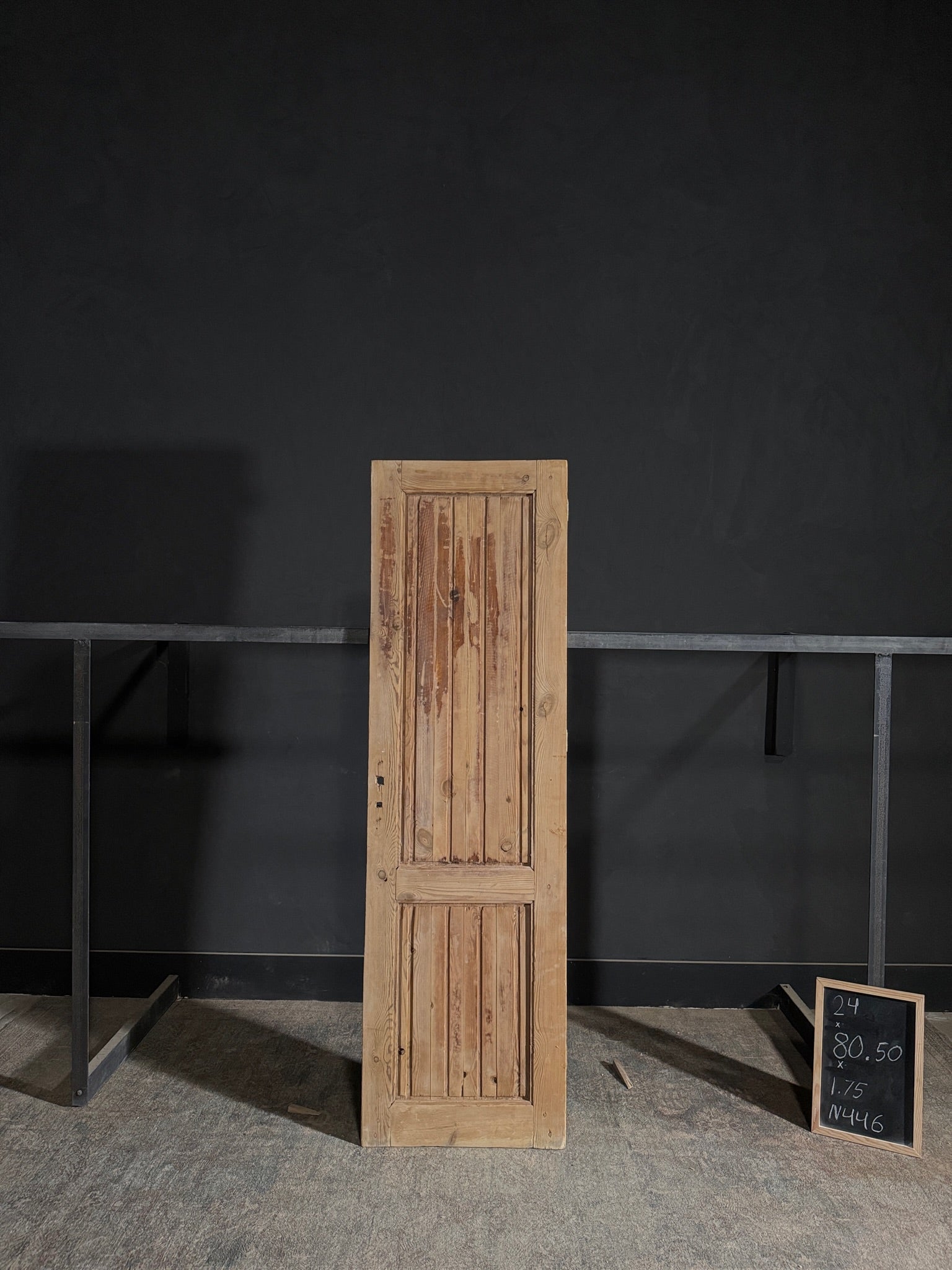 Antique Solid Single Door - 24x80.5 - N446