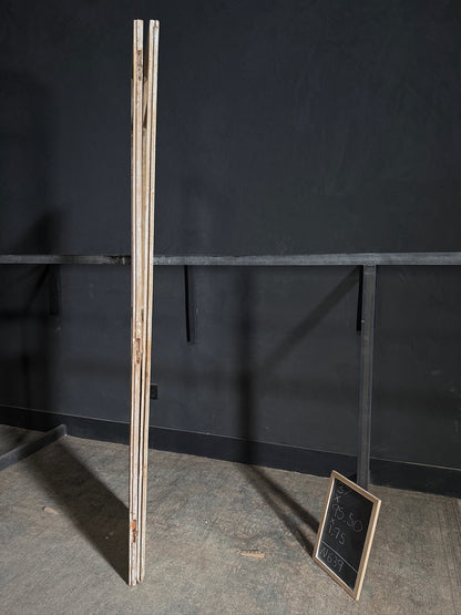 Antique Glass 2 Lite French Doors - 36.5x95.5 - N639