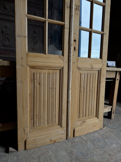 10 Lite Antique French Doors - 40.25x96.5 J581