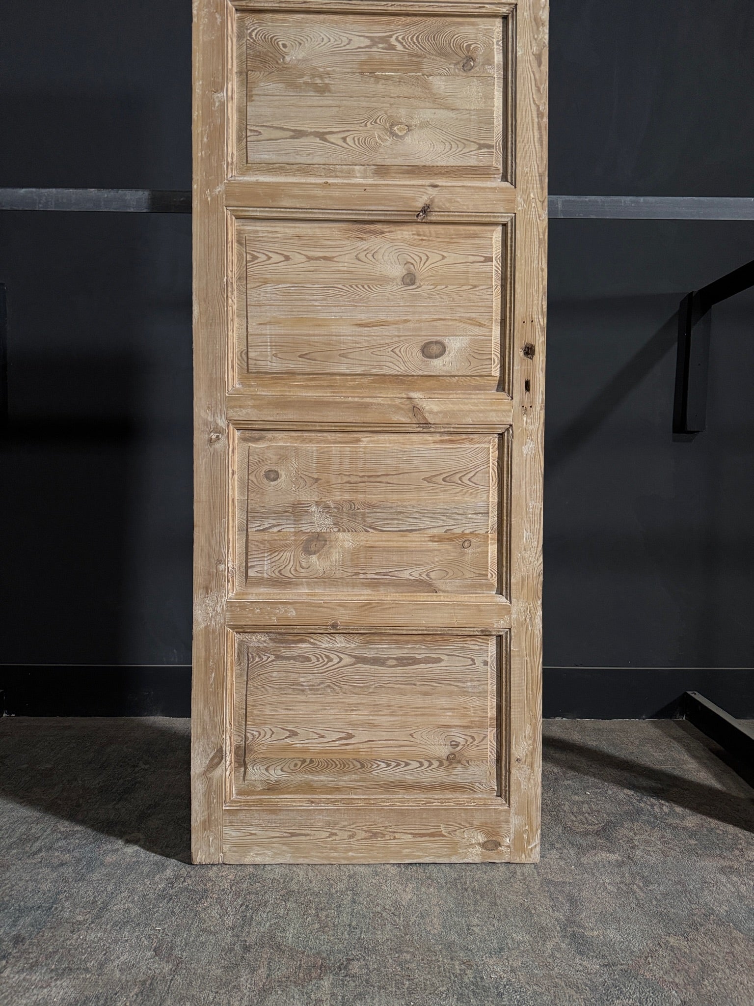 Antique 4 Panel Solid Single Door - 31x78.5 - N149