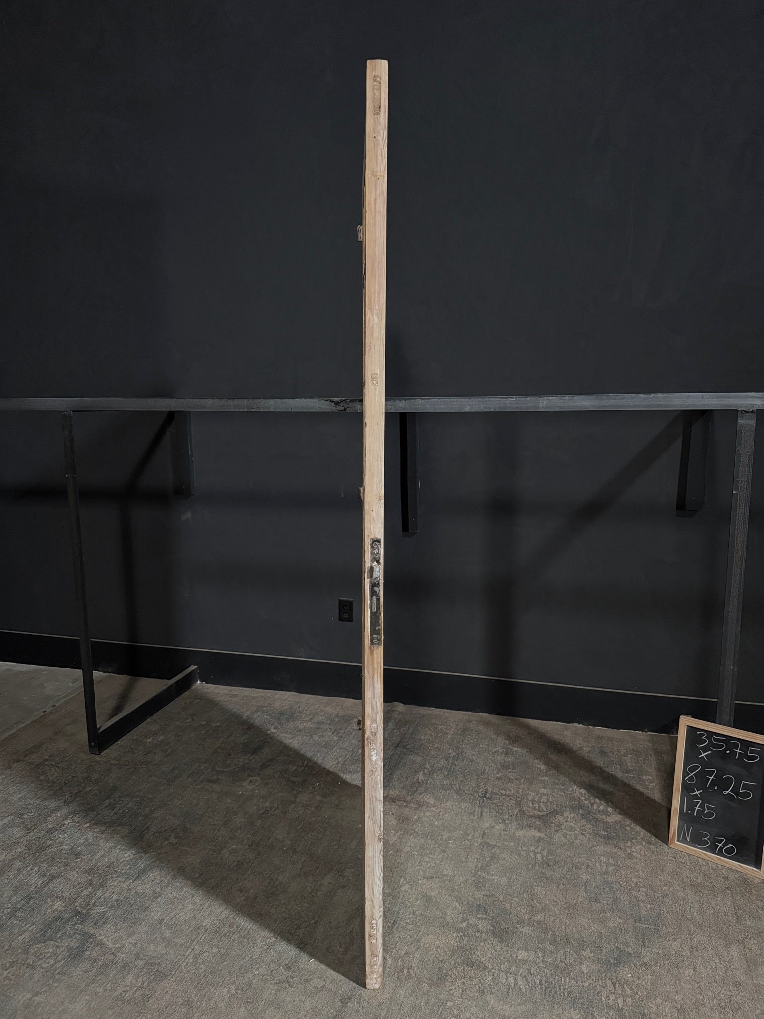 Antique Obscured Glass 15 Lite Single Door - 35.75x87.25 - N370