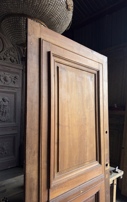 Antique French Oak Single Door - 45x93 - L240